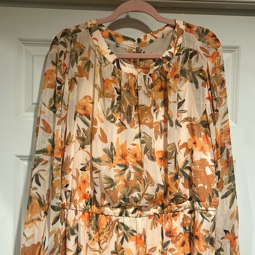 18 | Maxi Dress Semi Sheer